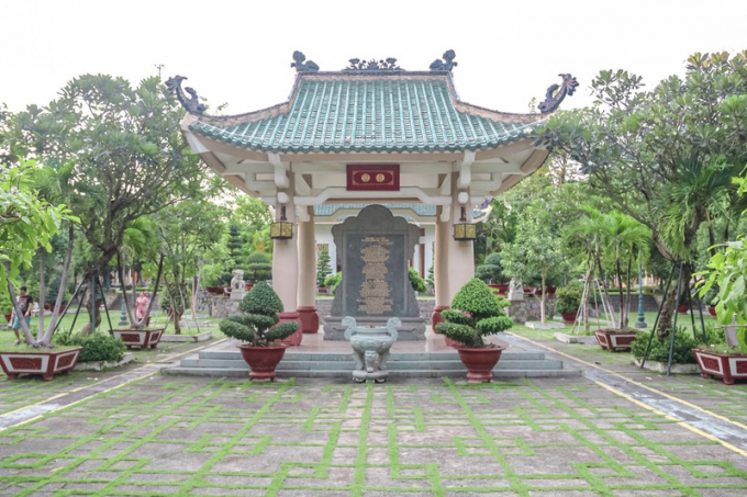 Khuê Văn Các trong Văn Miếu Trấn Biên.