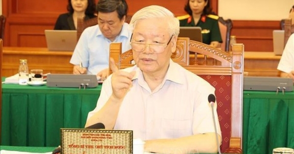 Tổng Bí thư, Chủ tịch nước chủ trì buổi làm việc với Ban Thường vụ Quân ủy Trung ương