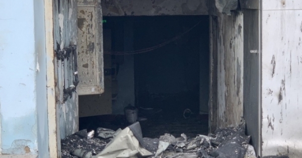 Thực nghiệm hiện trường vụ cháy chi nhánh ngân hàng Eximbank