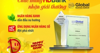 HDBank nhận giải "Triển vọng kinh doanh toàn cầu năm 2020"