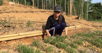 Trao tiền bạn đọc báo Pháp luật Việt Nam giúp nữ sinh cảnh ngộ éo le vào Đại học