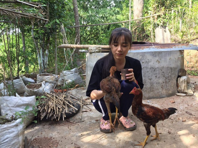 Số tiền ủng hộ tuy không lớn nhưng đây là nguồn động viên tinh thần giúp em tiếp tục theo đuổi ước mơ.