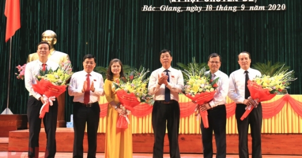 Tỉnh Bắc Giang bầu bổ sung 01 Phó Chủ tịch HĐND tỉnh, 02 Phó Chủ tịch UBND tỉnh