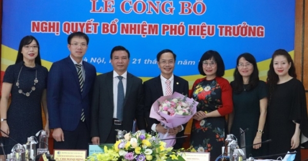 Đại học Luật Hà Nội có tân Phó Hiệu trưởng