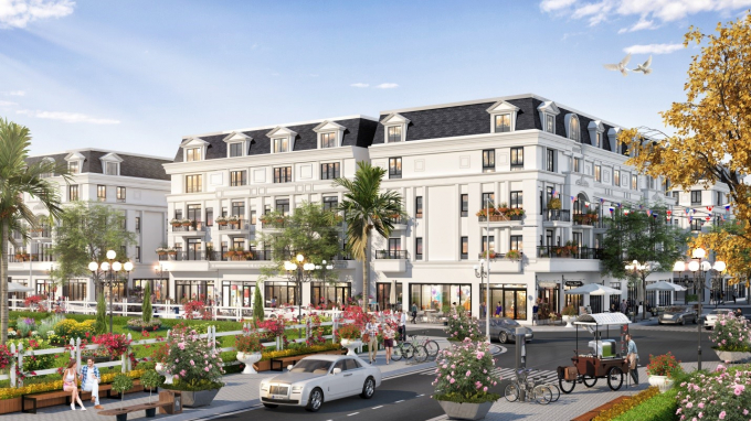 Tiểu khu The Opera trang trọng, tinh tế  với kiến trúc kiểu Pháp, góp phần thay đổi bộ mặt cảnh quan đô thị thành phố Cao Bằng.