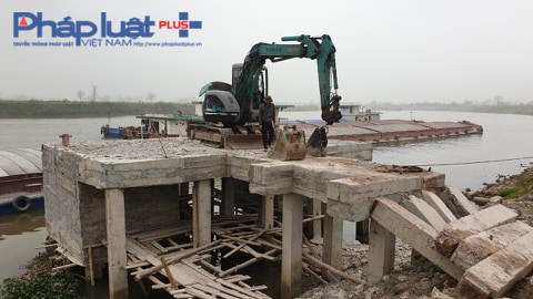 Sau xây dựng không phép,  Công ty Xăng dầu Hưng Yên đã được cấp phép xây dựng