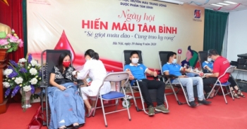 Sôi nổi Ngày hội Hiến máu Tâm Bình “Sẻ giọt máu đào - Cùng trao hy vọng”