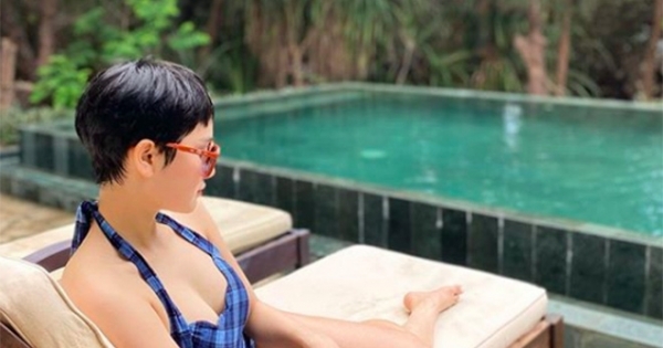 Hiền Hồ liên tục khoe ảnh bikini bó sát, khoe dáng nóng bỏng