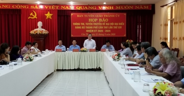 418 đại biểu tham dự Đại hội đại biểu Đảng bộ TP Cần Thơ lần thứ XIV