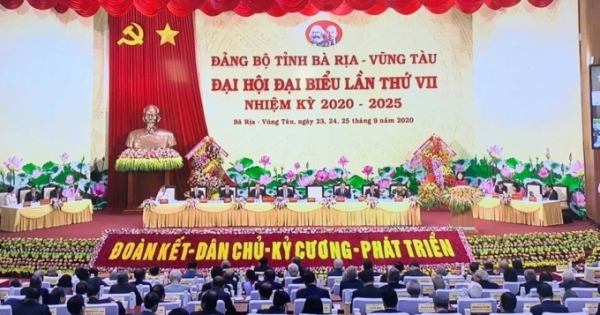 Khai mạc trọng thể đại hội Đảng bộ tỉnh Bà Rịa – Vũng Tàu lần thứ VII, nhiệm kỳ 2020 – 2025