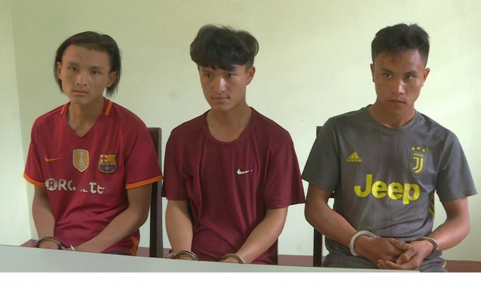 3 đối tượng tại cơ quan điều tra.