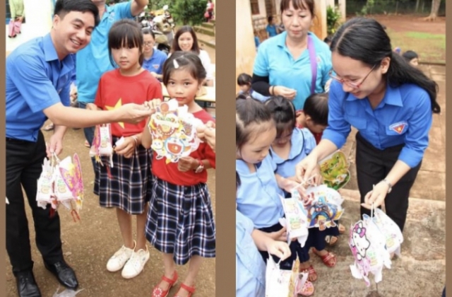 Lan tỏa Trung thu yêu thương đến hàng nghìn thiếu nhi Bình Phước