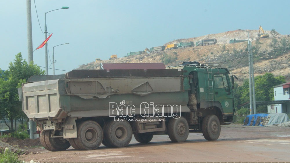 xe tải; Xe qu&aacute; khổ; xe cơi nới th&agrave;nh th&ugrave;ng; Bắc Giang