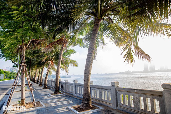 Hồ Tây là điểm vui chơi, hóng mát lý tưởng của người dân Hà Nội nói riêng và khách du lịch nói chung, nay yên bình vắng lặng đến lạ.