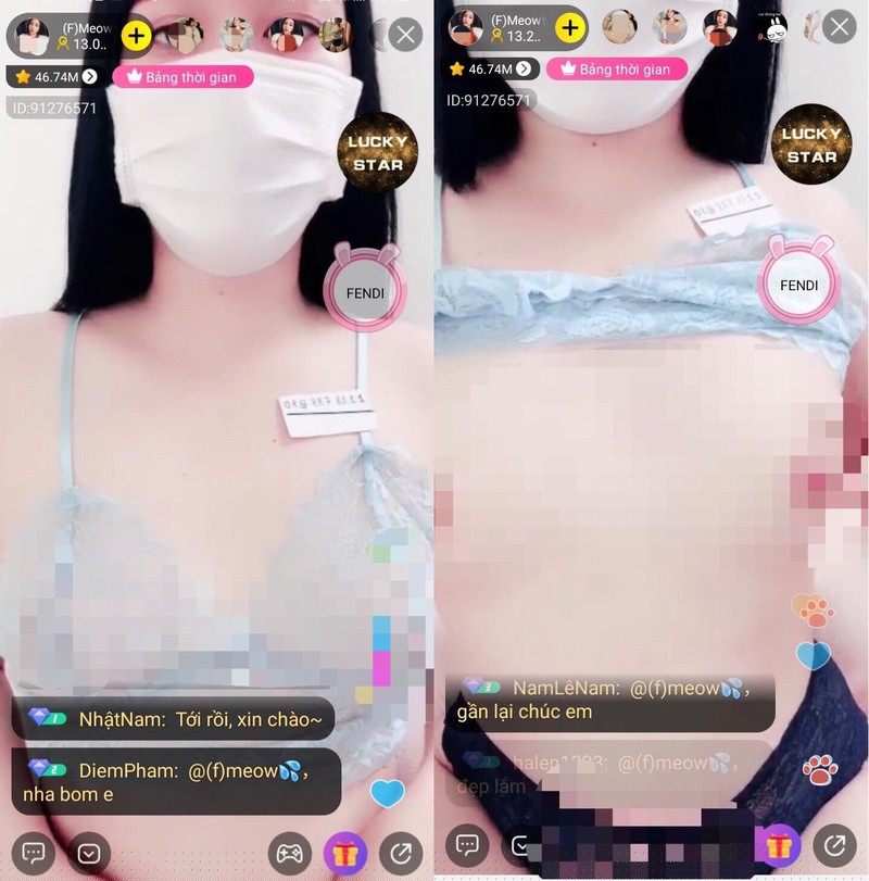 Các app livestream “khiêu dâm” xuất hiện ngày càng nhiều.