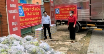 Hàng chục tấn rau củ kịp thời đến với người dân đang gặp khó tại Bình Dương