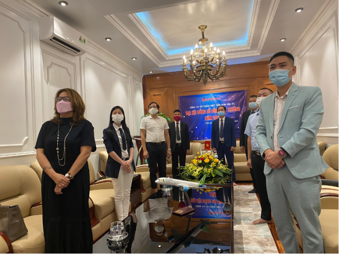 Các đại biểu tham dự tại điểm cầu Hà Nội.