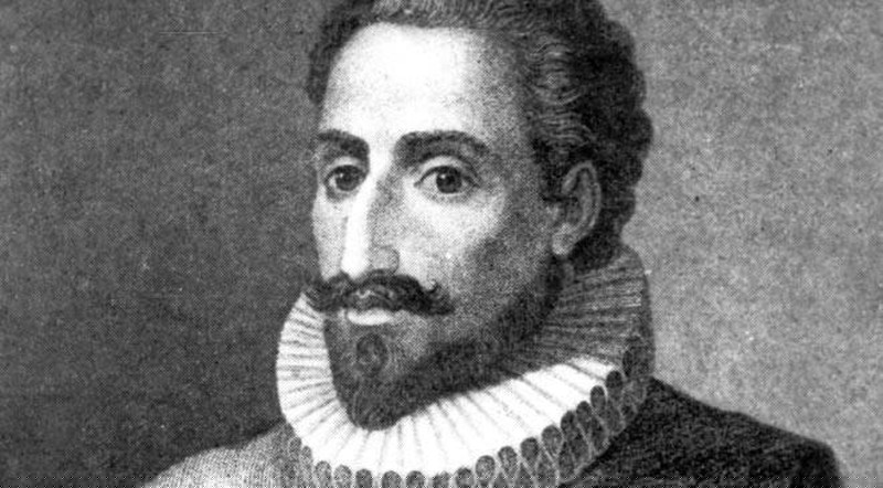 Nh&agrave; văn Miguel De Cervantes.