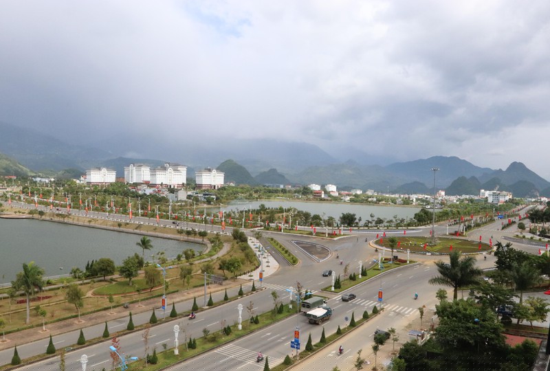 Một g&oacute;c th&agrave;nh phố Lai Ch&acirc;u.