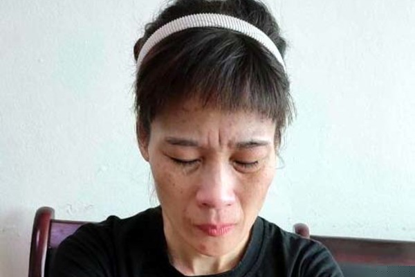 Đối tượng bị cơ quan công an bắt.