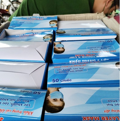 Thu giữ hơn 13 nghìn khẩu trang y tế không rõ nguồn gốc tại Tuyên Quang