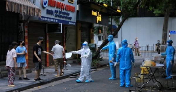 Sáng 16/9, Hà Nội có 1 ca nhiễm trong khu cách ly ở quận Hoàng Mai