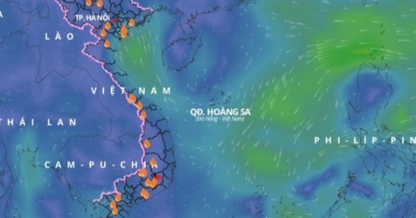 Biển Đông lại sắp hứng áp thấp nhiệt đới