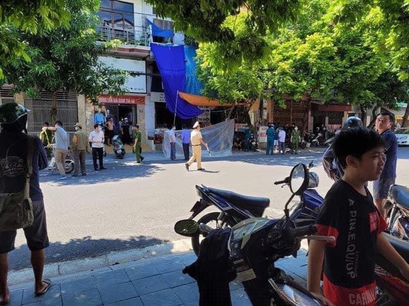 Hiện trường vụ án mạng.