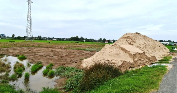 Công ty Nhung Xuyến lấn chiếm hơn 10.000m2 đất, mặc cho Xã “khản cổ” ngăn cấm