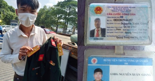 Giả danh Trưởng khoa sản Bệnh viện 108 để chở bạn gái vượt chốt về nhà