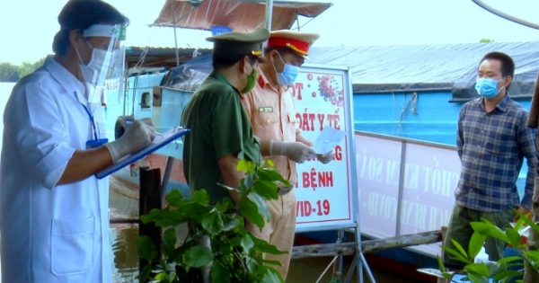 Bạc Liêu: Phòng, chống dịch Covid-19 trên các tuyến sông