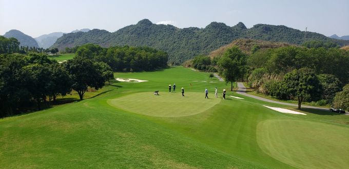 Một g&oacute;c dự &aacute;n s&acirc;n golf Kim Bảng tại thị trấn Ba Sao, huyện Kim Bảng. Ảnh minh họa.