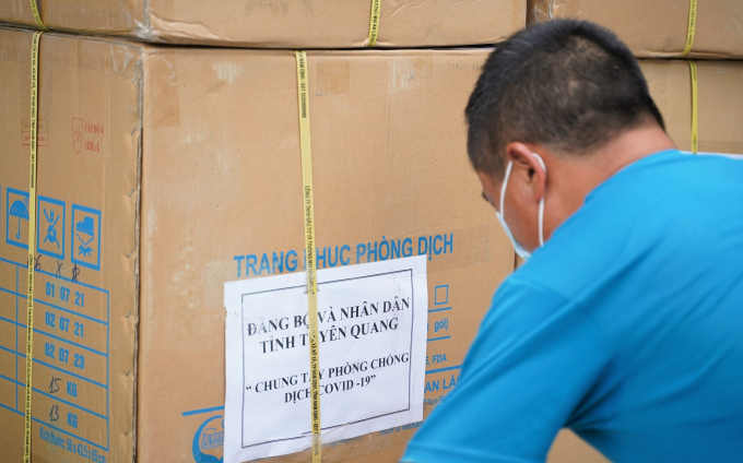 Hơn 1 tỷ kinh phí và nhiều vật tư y tế hỗ trợ cho Bình Thuận.