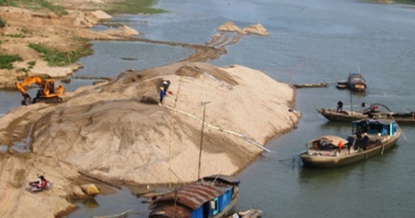 Phú Thọ: Xử phạt một cá nhân gần 184 triệu đồng vì khai thác cát trái phép