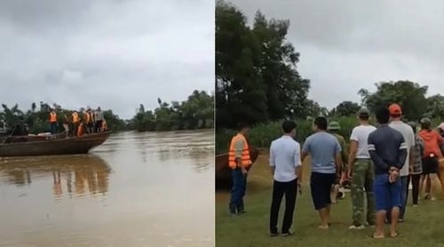 Sau khi về quê tránh dịch, người đàn ông đi đánh cá bị nước lũ cuốn trôi