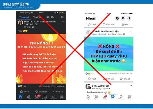 Bộ GD&amp;amp;ĐT cảnh báo tin giả thi tốt nghiệp THPT và tuyển sinh 2022