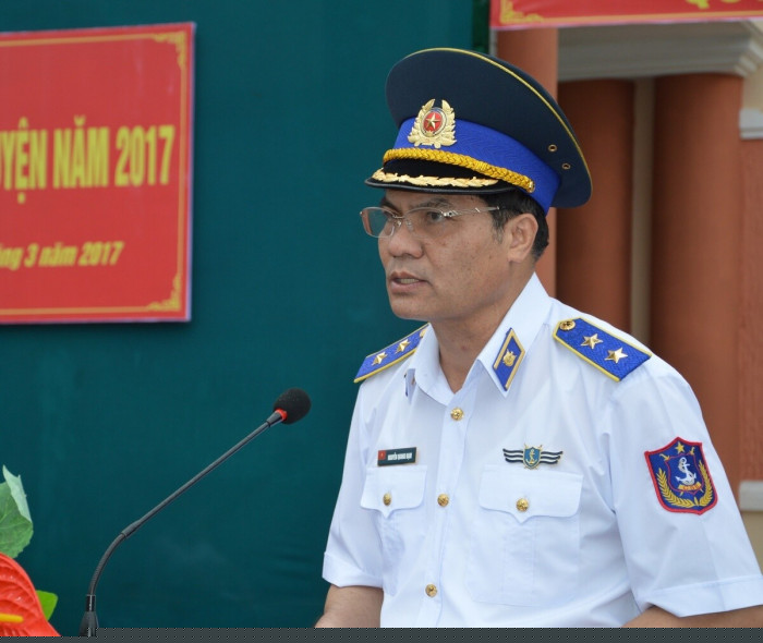 Trung tướng Nguyễn Quang Đạm, nguyên Tư lệnh Cảnh sát biển Việt Nam