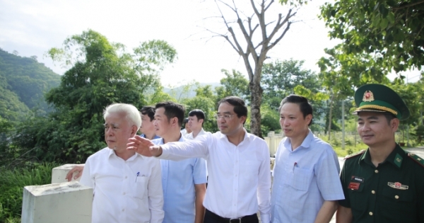 Đoàn công tác Thành ủy Hải Phòng thăm, khảo sát Khu Kinh tế cửa khẩu tỉnh Lào Cai