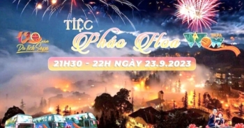 Tiệc pháo hoa chào mừng 120 năm du lịch Sa Pa