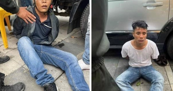 Bắt giữ 2 đối tượng mang theo dao đi trộm cắp