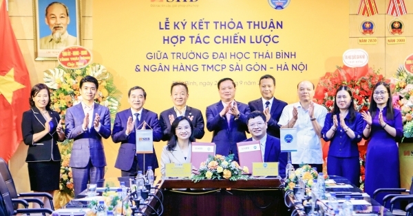 SHB hợp tác chiến lược với Đại học Thái Bình nâng cao chất lượng đào tạo và nguồn nhân lực