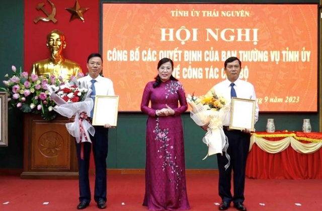 Tỉnh Th&aacute;i Nguy&ecirc;n điều động loạt c&aacute;n bộ chủ chốt