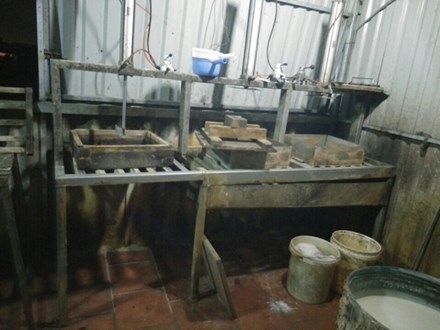 B&igrave;nh Thuận: Ph&aacute;t hiện cơ sở sản xuất đậu hũ bằng thạch cao