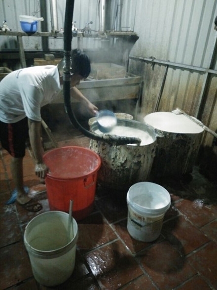B&igrave;nh Thuận: Ph&aacute;t hiện cơ sở sản xuất đậu hũ bằng thạch cao