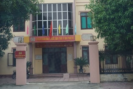 Trụ sở c&ocirc;ng an phường Hưng Dũng. Ảnh: Lao Động.