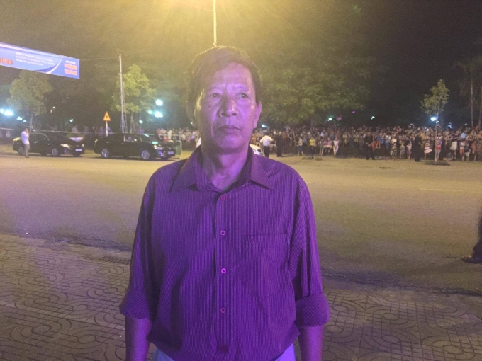 B&aacute;c Nguyễn Văn Ki&ecirc;n, ch&aacute;u ruột của hai Liệt sĩ Nguyễn Thị Thu v&agrave; Nguyễn Thị Thi.