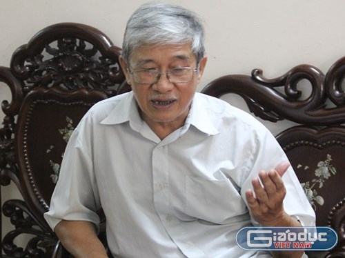 Nh&agrave; gi&aacute;o ưu t&uacute; Vũ Thế Kh&ocirc;i (Ảnh: Th&ugrave;y Linh).