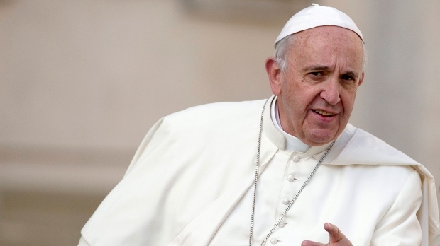 Gi&aacute;o ho&agrave;ng Francis khuy&ecirc;n gi&aacute;o d&acirc;n Mỹ d&ugrave;ng lương t&acirc;m để bầu tổng thống. (Ảnh: AP)