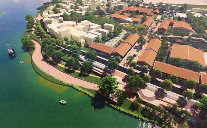 &Yacute; tưởng quy hoạch l&agrave;ng nghề B&aacute;t Tr&agrave;ng.&nbsp;&nbsp;