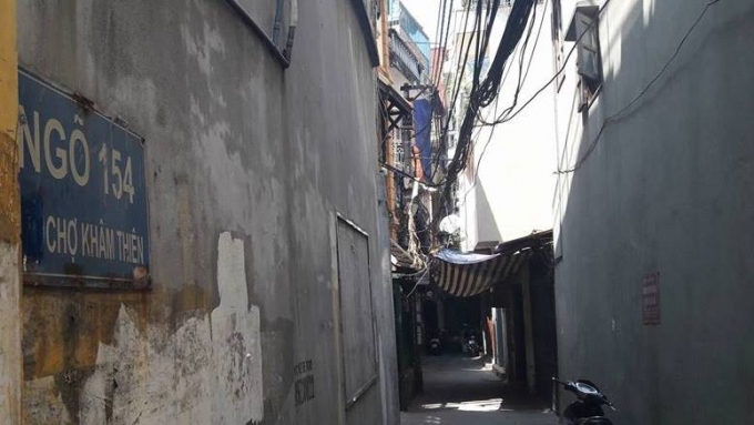 Hiện trường nơi xảy ra vụ &aacute;n mạng khiến 3 người thương vong.